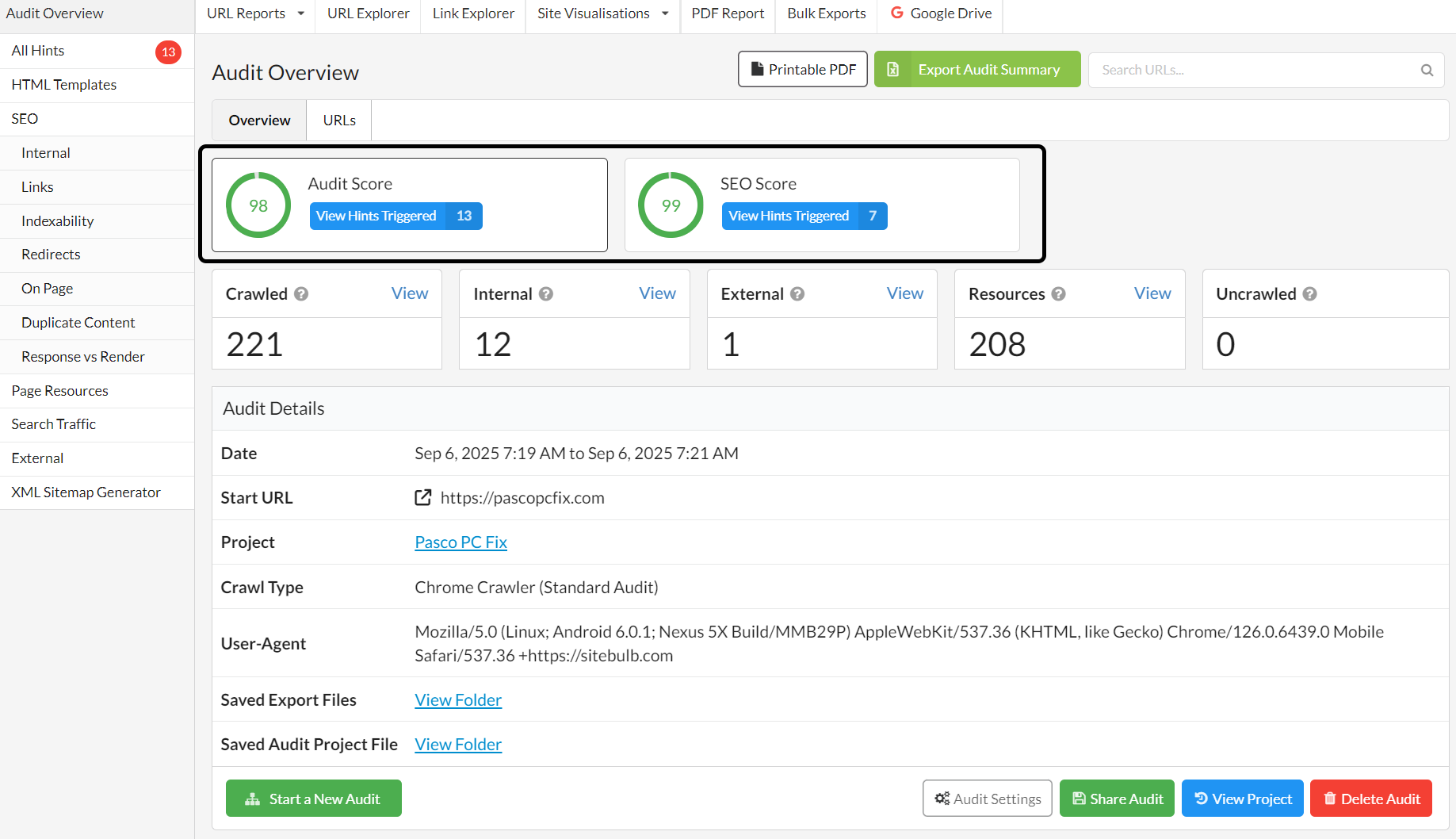 Site Audit1